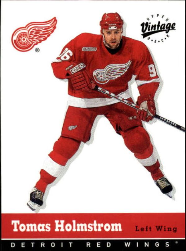 NHL 2000-01 Upper Deck Vintage - No 134 - Tomas Holmstrom