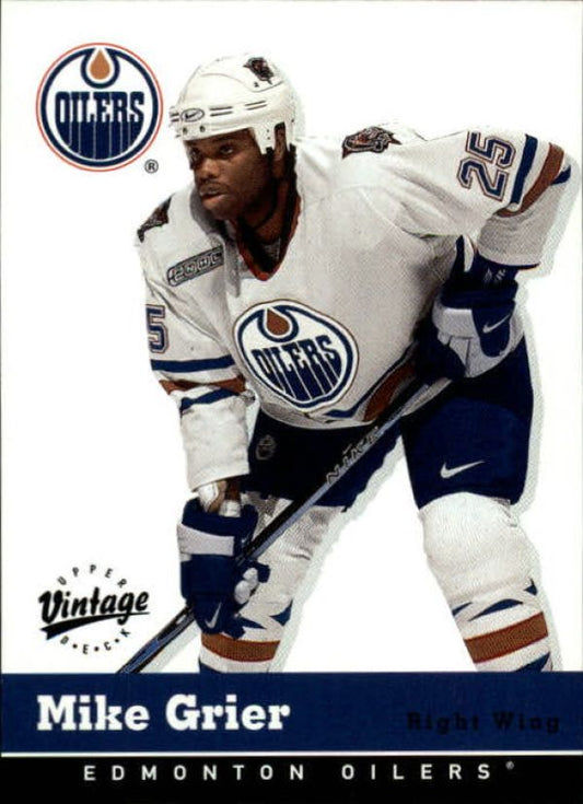 NHL 2000-01 Upper Deck Vintage - No 141 - Mike Grier