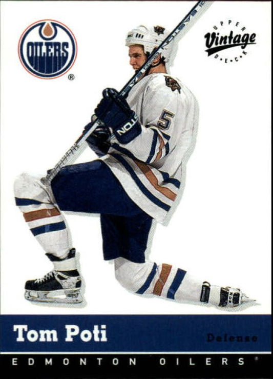 NHL 2000-01 Upper Deck Vintage - No 142 - Tom Poti