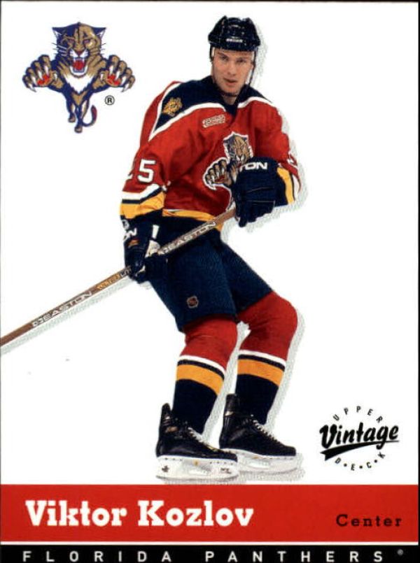 NHL 2000-01 Upper Deck Vintage - No 152 - Viktor Kozlov