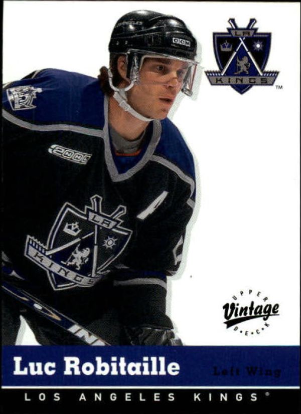 NHL 2000-01 Upper Deck Vintage - No 163 - Luc Robitaille