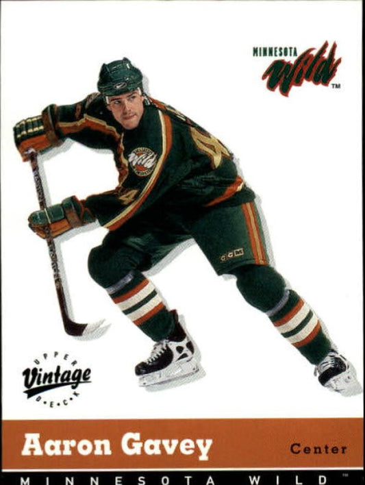 NHL 2000-01 Upper Deck Vintage - No 179 - Aaron Gavey