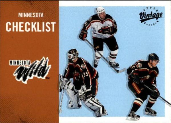 NHL 2000-01 Upper Deck Vintage - No Pellerin/Fernandez/Gaborik