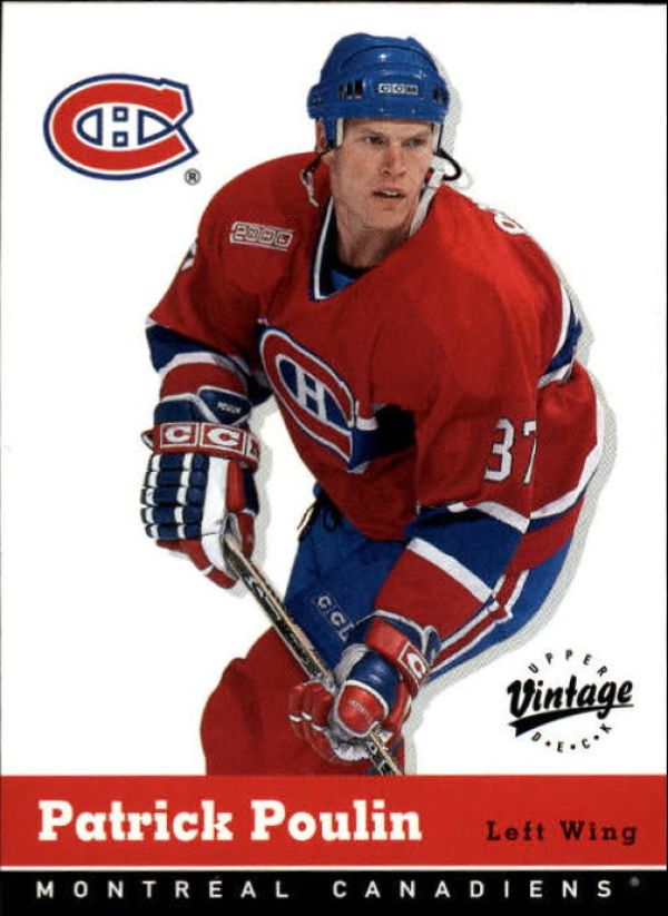 NHL 2000-01 Upper Deck Vintage - No 192 - Patrick Poulin