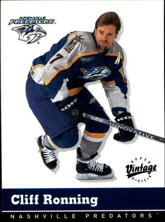 NHL 2000-01 Upper Deck Vintage - No 199 - Cliff Ronning