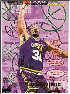 NBA 1995-96 Fleer - No 188 - Karl Malone