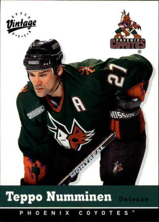 NHL 2000-01 Upper Deck Vintage - No 274 - Teppo Numminen