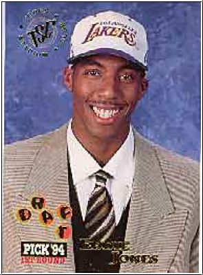 NBA 1994-95 Stadium Club - No 180 - Eddie Jones