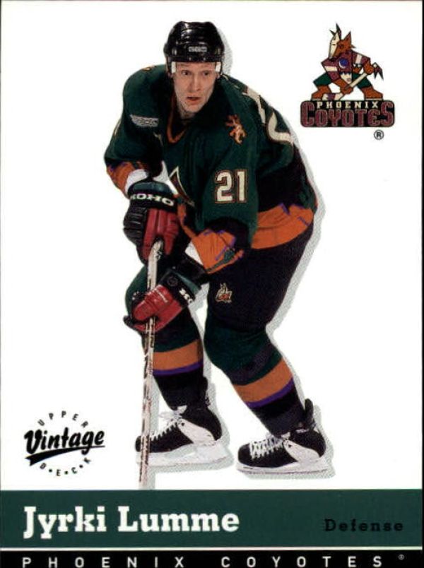 NHL 2000-01 Upper Deck Vintage - No 279 - Jyrki Lumme