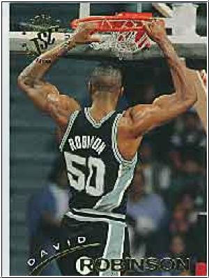 NBA 1994-95 Stadium Club - No 160 - David Robinson