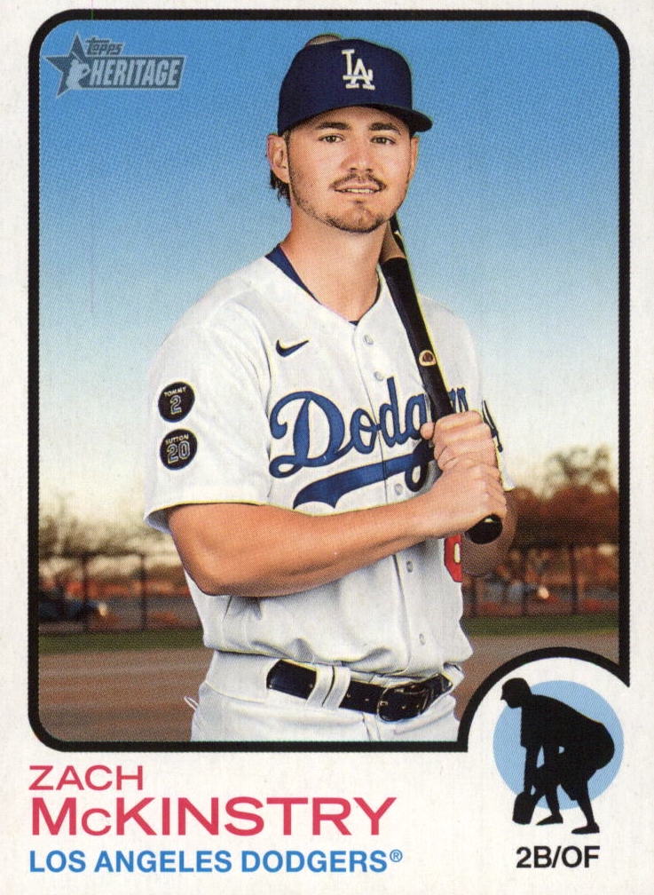 MLB 2022 Topps Heritage - No 222 - Zach McKinstry