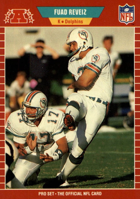 NFL 1989 ProSet - No 222 - Fuad Reveiz