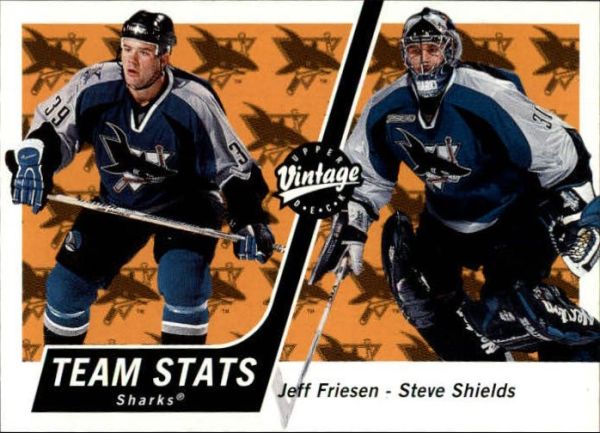 NHL 2000-01 Upper Deck Vintage - No 308 - Friesen/Shields