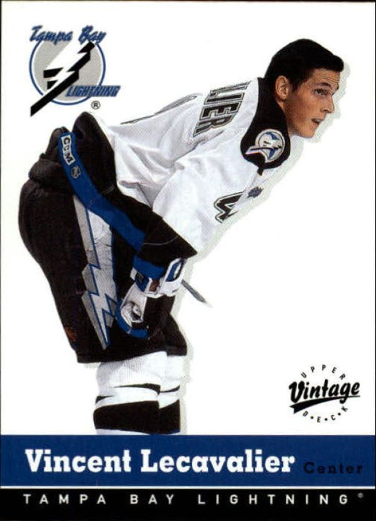 NHL 2000-01 Upper Deck Vintage - No 322 - Vincent Lecavalier