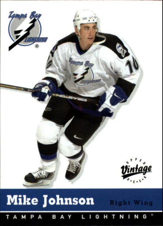 NHL 2000-01 Upper Deck Vintage - No 323 - Mike Johnson