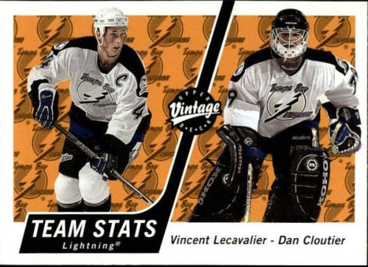 NHL 2000-01 Upper Deck Vintage - No 333 - Lecavalier/Cloutier