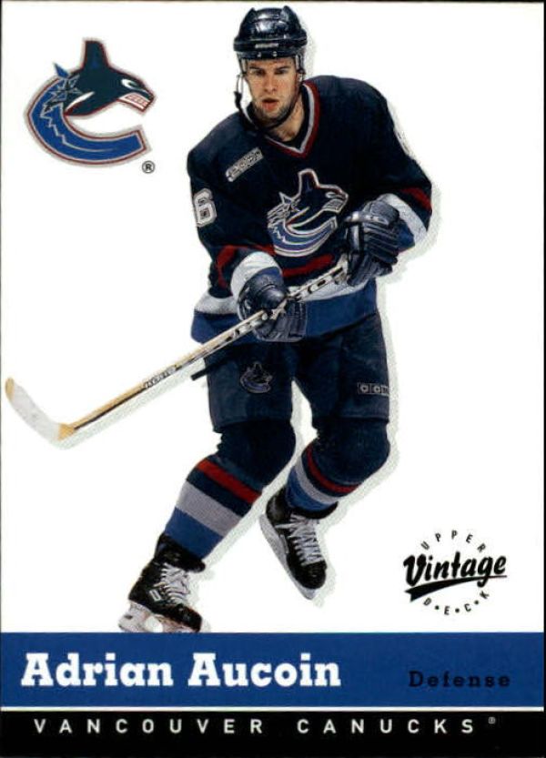 NHL 2000-01 Upper Deck Vintage - No 350 - Adrian Aucoin