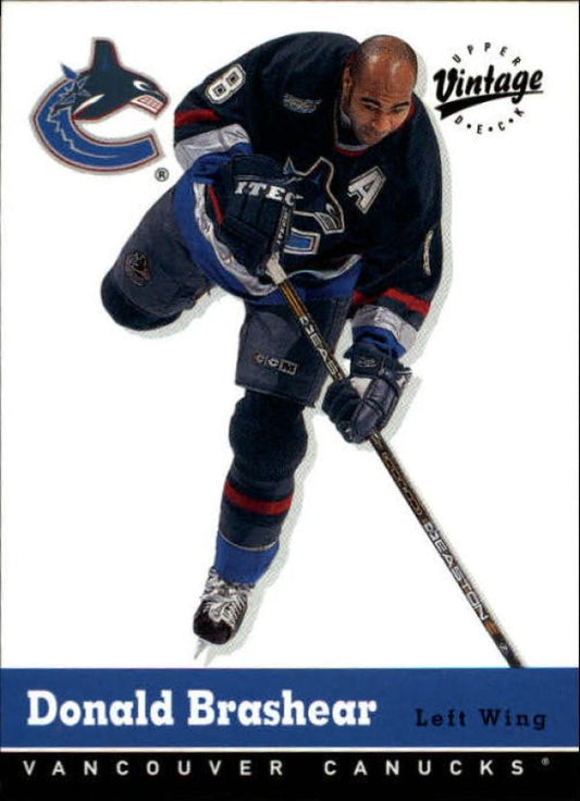 NHL 2000-01 Upper Deck Vintage - No 351 - Donald Brashear