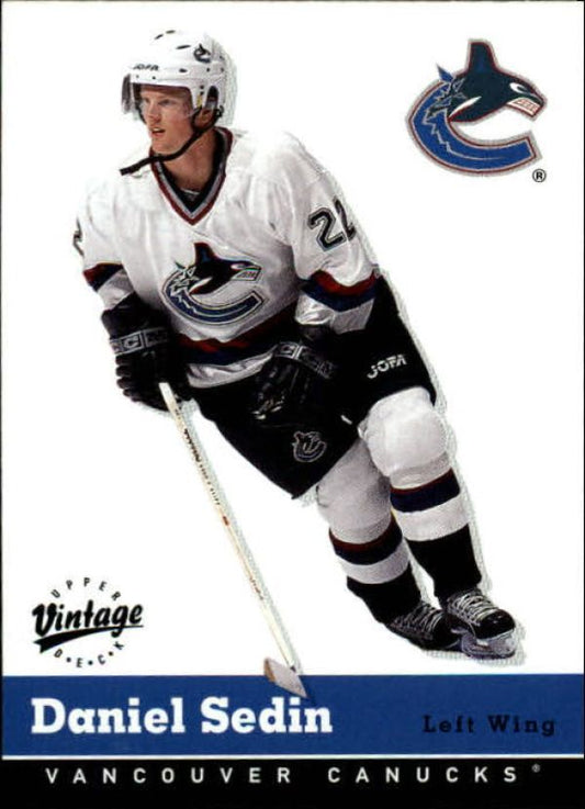 NHL 2000-01 Upper Deck Vintage - No 353 - Daniel Sedin