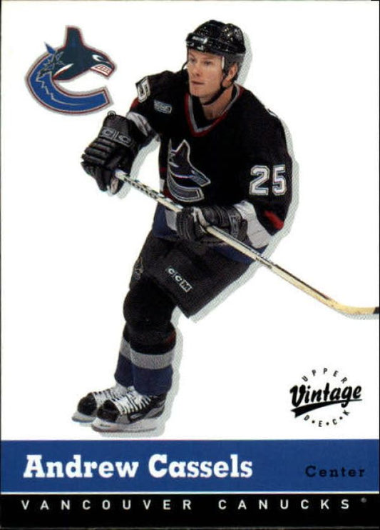 NHL 2000-01 Upper Deck Vintage - No 354 - Andrew Cassels