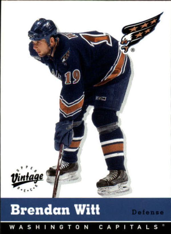 NHL 2000-01 Upper Deck Vintage - No 368 - Brendan Witt