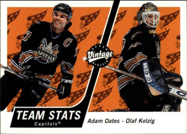 NHL 2000-01 Upper Deck Vintage - No 370 - Oates/Kolzig