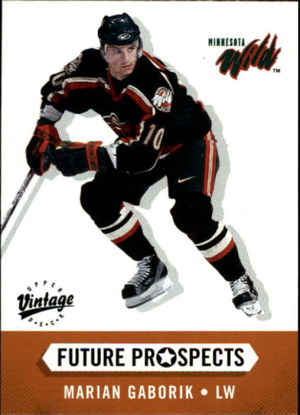 NHL 2000-01 Upper Deck Vintage - No 381 - Marian Gaborik