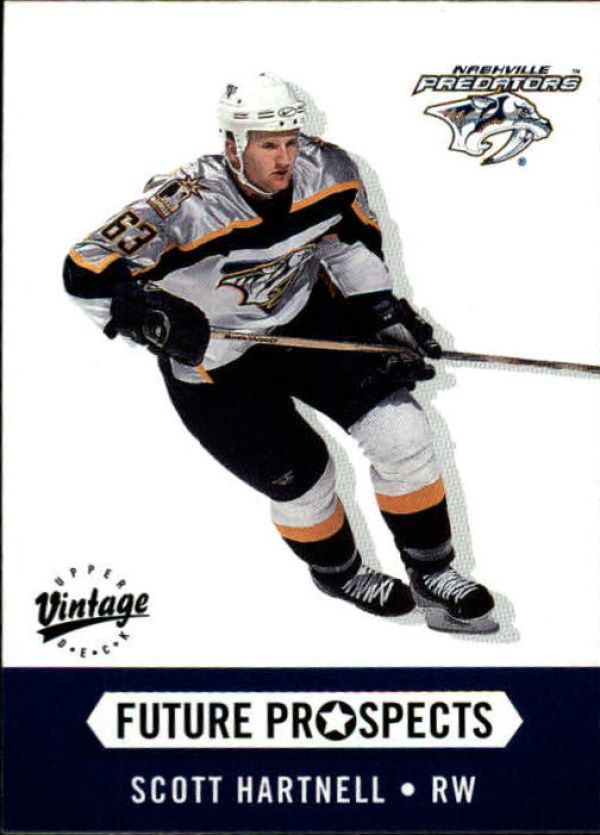 NHL 2000-01 Upper Deck Vintage - No 382 - Scott Hartnell