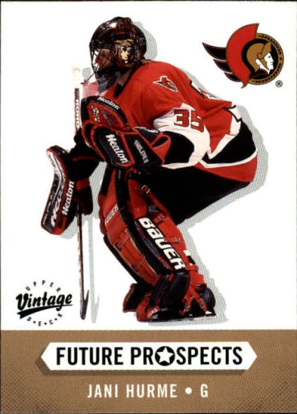 NHL 2000-01 Upper Deck Vintage - No 387 - Jani Hume