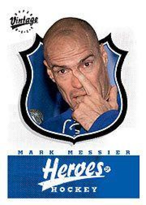 NHL 2000-01 Upper Deck Vintage Messier Heroes of Hockey - No HH45 - Mark Messier