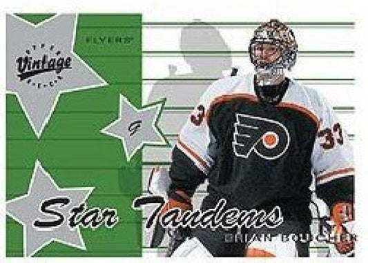 NHL 2000-01 Upper Deck Vintage Star Tandems - No SB5 - Boucher/LeClair