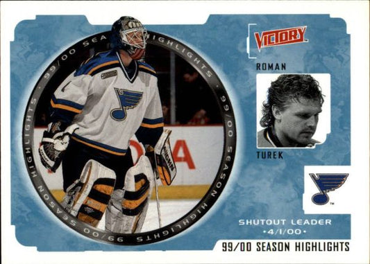 NHL 2000-01 Upper Deck Victory - No 258 - Roman Turek