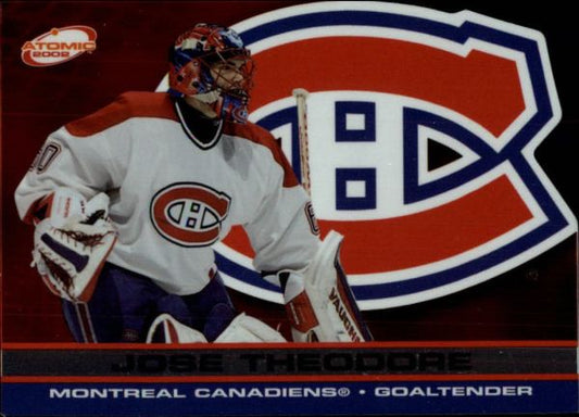 NHL 2001-02 Atomic - No. 53 - Jose Theodore