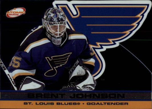 NHL 2001-02 Atomic - No 81 - Brent Johnson