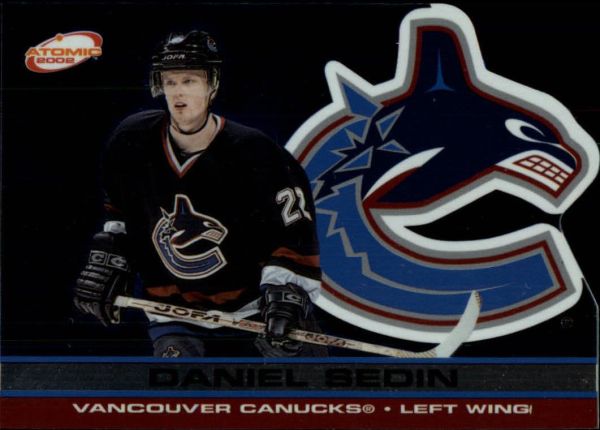 NHL 2001-02 Atomic - No 95 - Daniel Sedin