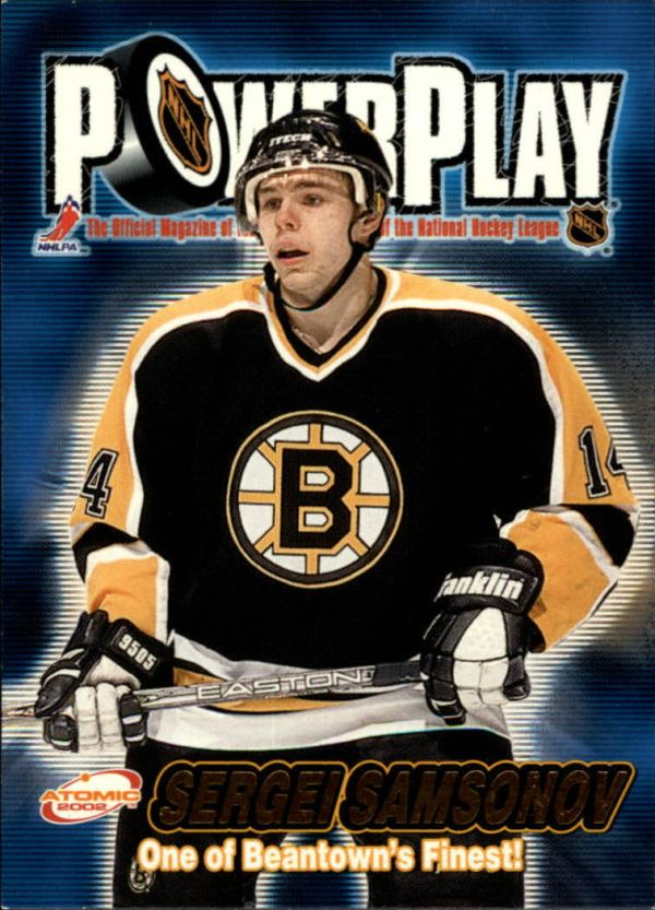 NHL 2001-02 Atomic Power Play - No 3 - Sergei Samsonov