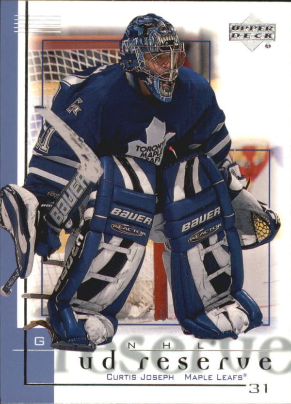 NHL 2000-01 UD Reserve - No 80 - Curtis Joseph