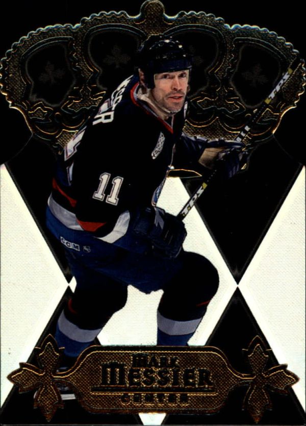 NHL 2000-01 Pacific Gold Crown Die Cuts - No 35 - Mark Messier