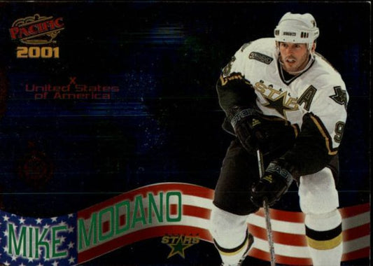 NHL 2000-01 Pacific North American Stars - No 4 - Mike Modano