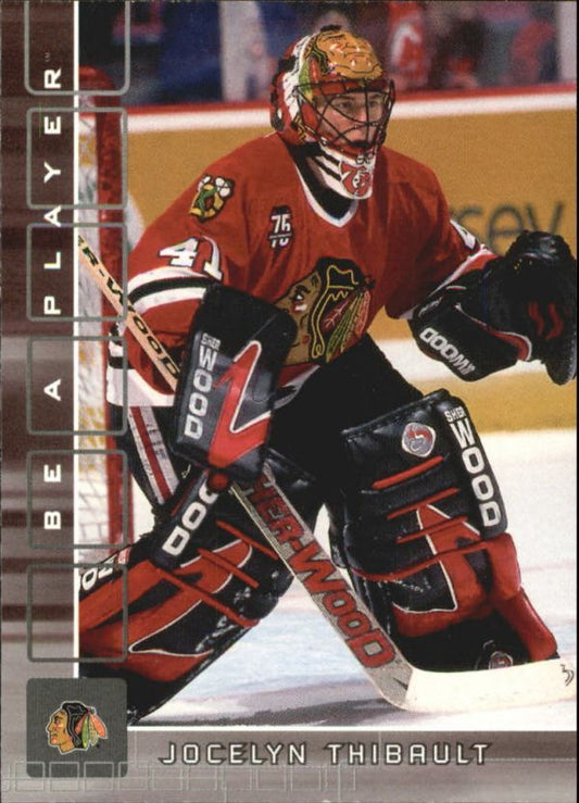 NHL 2001-02 BAP Memorabilia - No 16 - Jocelyn Thibault