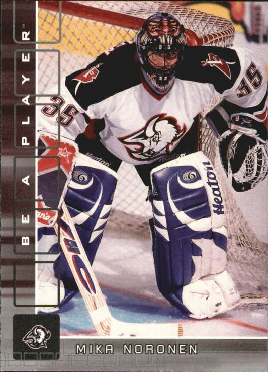 NHL 2001-02 BAP Memorabilia - No 24 - Mika Noronen