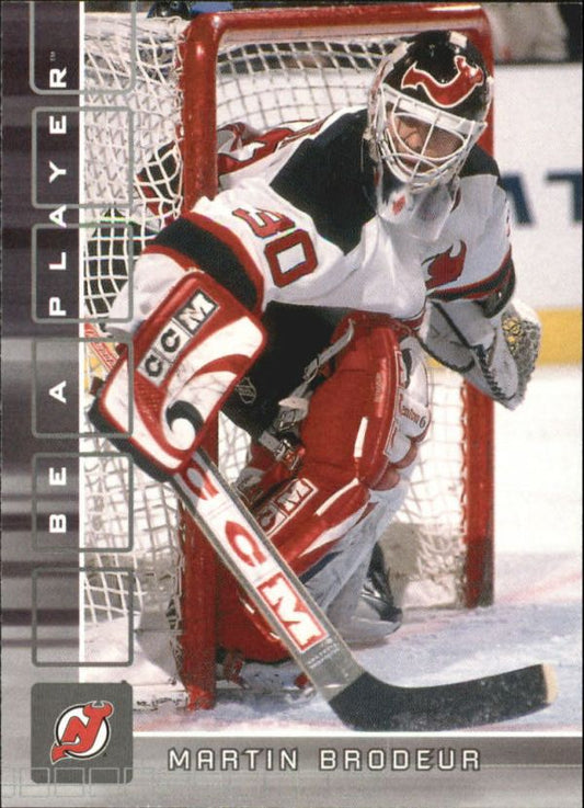 NHL 2001-02 BAP Memorabilia - No 40 - Martin Brodeur