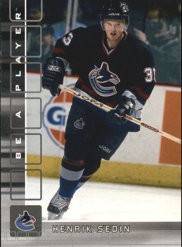 NHL 2001-02 BAP Memorabilia - No 46 - Henrik Sedin