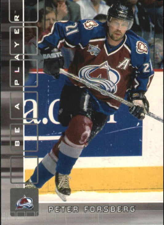 NHL 2001-02 BAP Memorabilia - No 91 - Peter Forsberg