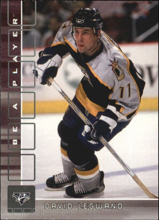 NHL 2001-02 BAP Memorabilia - No 128 - David Legwand