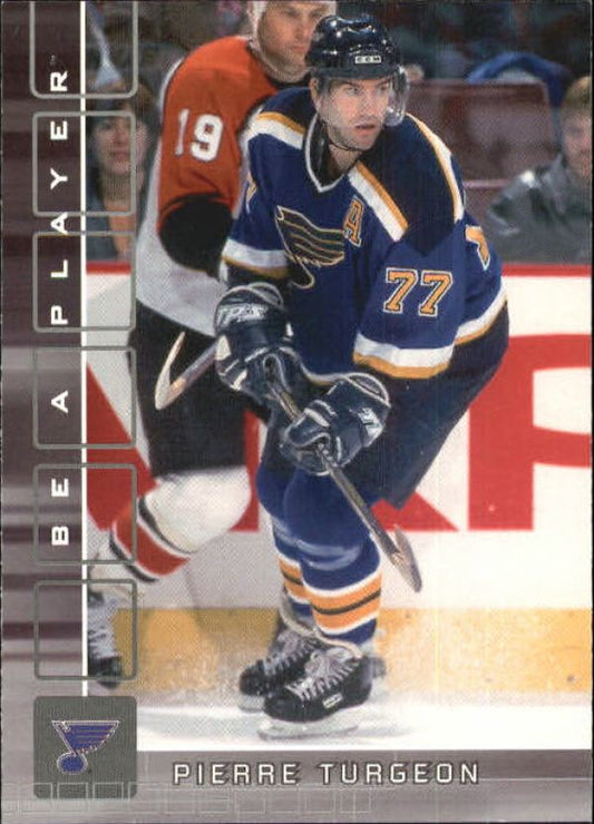 NHL 2001-02 BAP Memorabilia - No 296 - Pierre Turgeon