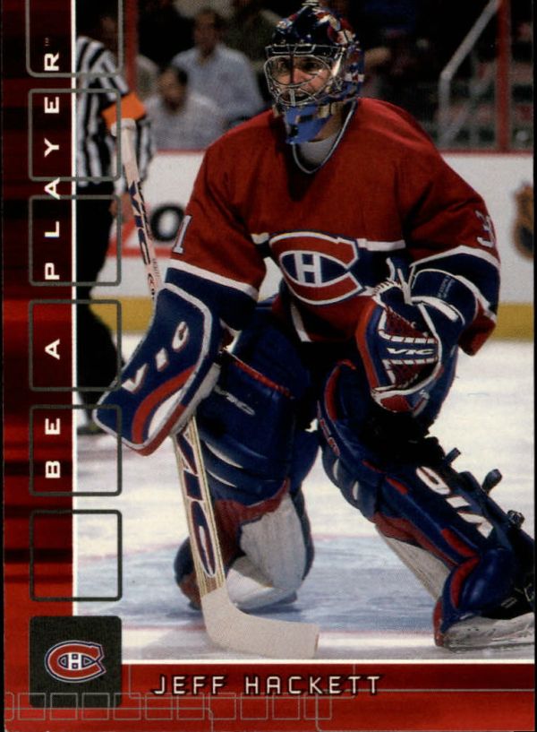 NHL 2001-02 BAP Memorabilia Ruby - No 229 - Jeff Hackett