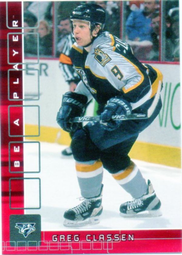 NHL 2001-02 BAP Memorabilia Ruby - No 230 - Greg Classen