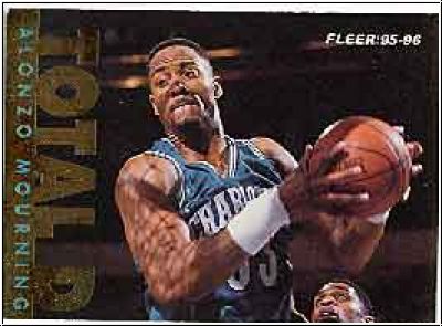 NBA 1995-96 Fleer European - No 201 - Alonzo Mourning