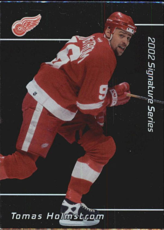 NHL 2001-02 BAP Signature Series - No 037 - Tomas Holmstrom